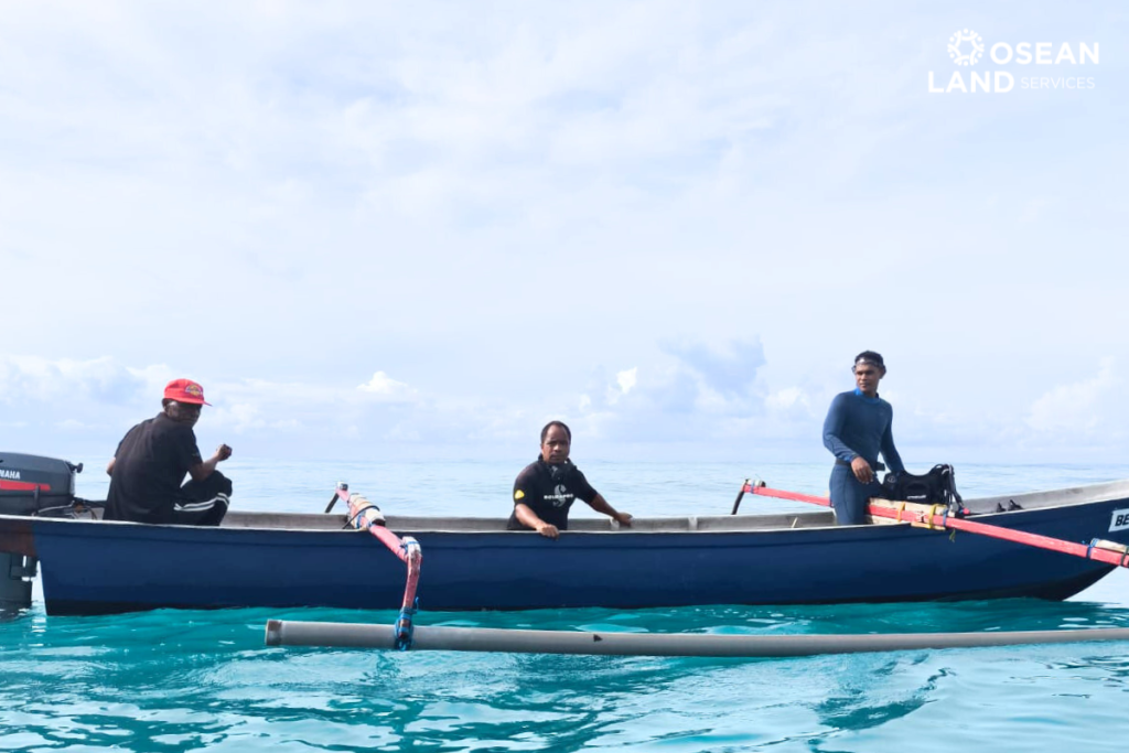 Kegiatan Survey Batimetri oleh Oseanland Services
